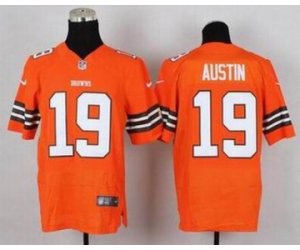 Nike jerseys cleveland browns #19 austin orange[Elite][austin]