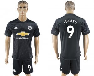 2017-18 Manchester United 9 LUKAKU Away Soccer Jersey