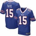 Mens Nike Buffalo Bills #15 Brandon Tate Elite Royal Blue Team Color NFL Jersey