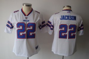 women nfl buffalo bills #22 jackson white