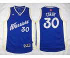 nba golden state warriors #30 curry blue[2015 Christmas edition]