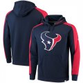 Houston Texans NFL Pro Line by Fanatics Branded Iconic Pullover Hoodie Navy