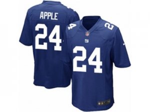 Nike New York Giants #24 Eli Apple Game Royal Blue Team Color NFL Jersey