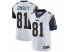 Nike Los Angeles Rams #81 Gerald Everett Vapor Untouchable Limited White NFL Jersey