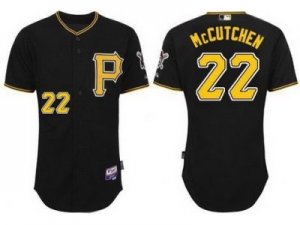 mlb Youth Pittsburgh Pirates #22 Mccutchen Black Cool Base jerseys