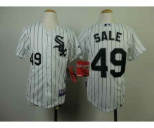 Youth mlb jerseys chicago white sox #49 sale white[black stripe]