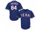 Youth Majestic Texas Rangers #84 Prince Fielder Replica Royal Blue Alternate 2 Cool Base MLB Jersey