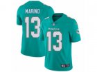 Nike Miami Dolphins #13 Dan Marino Vapor Untouchable Limited Aqua Green Team Color NFL Jersey