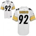 youth pittsburgh steelers #92 harrison white