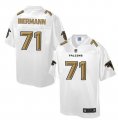 Nike Atlanta Falcons #71 Kroy Biermann White Men NFL Pro Line Fashion Game Jersey