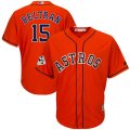 Mens Houston Astros #15 Carlos Beltran Orange 2017 World Series Bound Cool Base Player Jersey