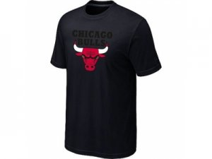 Chicago Bulls Big & Tall Primary Black T-shirt