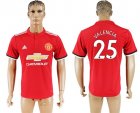 2017-18 Manchester United 5 VALENCIA Home Thailand Soccer Jersey