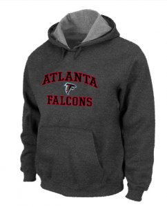 Atlanta Falcons Heart & Soul Pullover Hoodie D.Grey