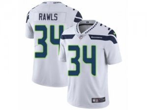 Mens Nike Seattle Seahawks #34 Thomas Rawls Vapor Untouchable Limited White NFL Jersey