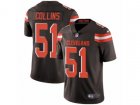 Nike Cleveland Browns #51 Jamie Collins Vapor Untouchable Limited Brown Team Color NFL Jersey