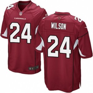 Mens Nike Arizona Cardinals #24 Adrian Wilson Game Red Team Color NFL Jersey