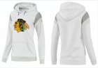 NHL Women Chicago Blackhawks Logo Pullover Hoodie 18