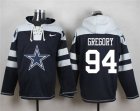 Nike Dallas Cowboys #94 Randy Gregory Navy Blue Player Pullover Hoodie