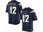 Mens Nike Los Angeles Chargers #12 Mike Williams Limited Navy Blue Team Color NFL Jersey