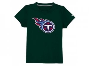 nike tennessee titans sideline legend authentic logo youth T-Shirt dk.green