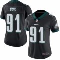 Women's Nike Philadelphia Eagles #91 Fletcher Cox Limited Black Rush NFL Jersey