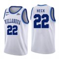 Villanova Wildcats #22 Peyton Heck White College Basketball Jersey