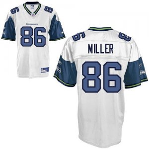nfl Seattle Seahawks #86 Zach Miller white