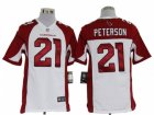 Nike NFL Arizona Cardinals #21 Patrick Peterson White Game Jerseys