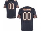 Men's Nike Chicago Bears Customized Elite Team Color Jerseys