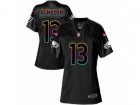 Women Nike Philadelphia Eagles #13 Nelson Agholor Game Black Fashion NFL Jersey