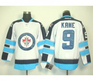 nhl jets #9 kane white 2011 new