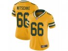 Women Nike Green Bay Packers #66 Ray Nitschke Limited Gold Rush NFL Jersey