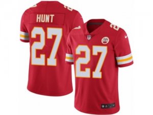 Nike Kansas City Chiefs #27 Kareem Hunt Limited Black Rush NFL Jersey