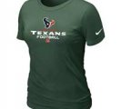 Women Houston Texans Deep Green T-Shirt