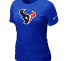 Women Houston Texans Blue T-Shirts