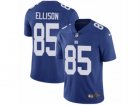 Mens Nike New York Giants #85 Rhett Ellison Vapor Untouchable Limited Royal Blue Team Color NFL Jersey