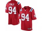 Mens Nike New England Patriots #94 Kony Ealy Limited Red Alternate NFL Jersey