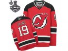 NHL Devils #19 Travis Zajac Red-Black[2012 Stanley Cup Finals]