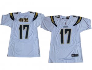 Nike San Diego Chargers #17 Philip Rivers white elite(2013)