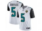 Nike Jacksonville Jaguars #5 Blake Bortles White Vapor Untouchable Limited Player NFL Jersey