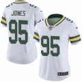 Women's Nike Green Bay Packers #95 Datone Jones Limited White Rush NFL Jersey
