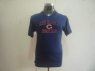 NFL Chicago Bears Big & Tall Heart & Soul T-Shirt Dark Blue