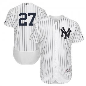 Mlb new york Yankees #27 Giancarlo Stanton White Flexbase Jersey