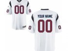 Men's Nike Houston Texans Customized Game White Jerseys (S-4XL)