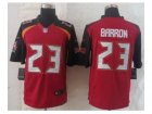 Nike tampa bay buccaneers #23 barron red jerseys[limited 2014 new]