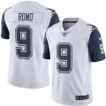 Youth Nike Dallas Cowboys #9 Tony Romo Limited White Rush NFL Jersey