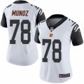 Women's Nike Cincinnati Bengals #78 Anthony Munoz Limited White Rush NFL Jersey
