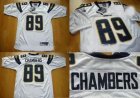 nfl San Diego Chargers #89 Chambers White