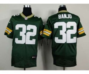 Nike green bay packers #32 banjo green jerseys[Elite][banjo]